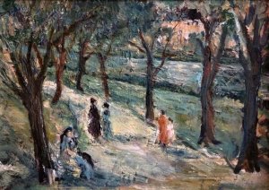 Bedřich Feigl - Procházka u řeky